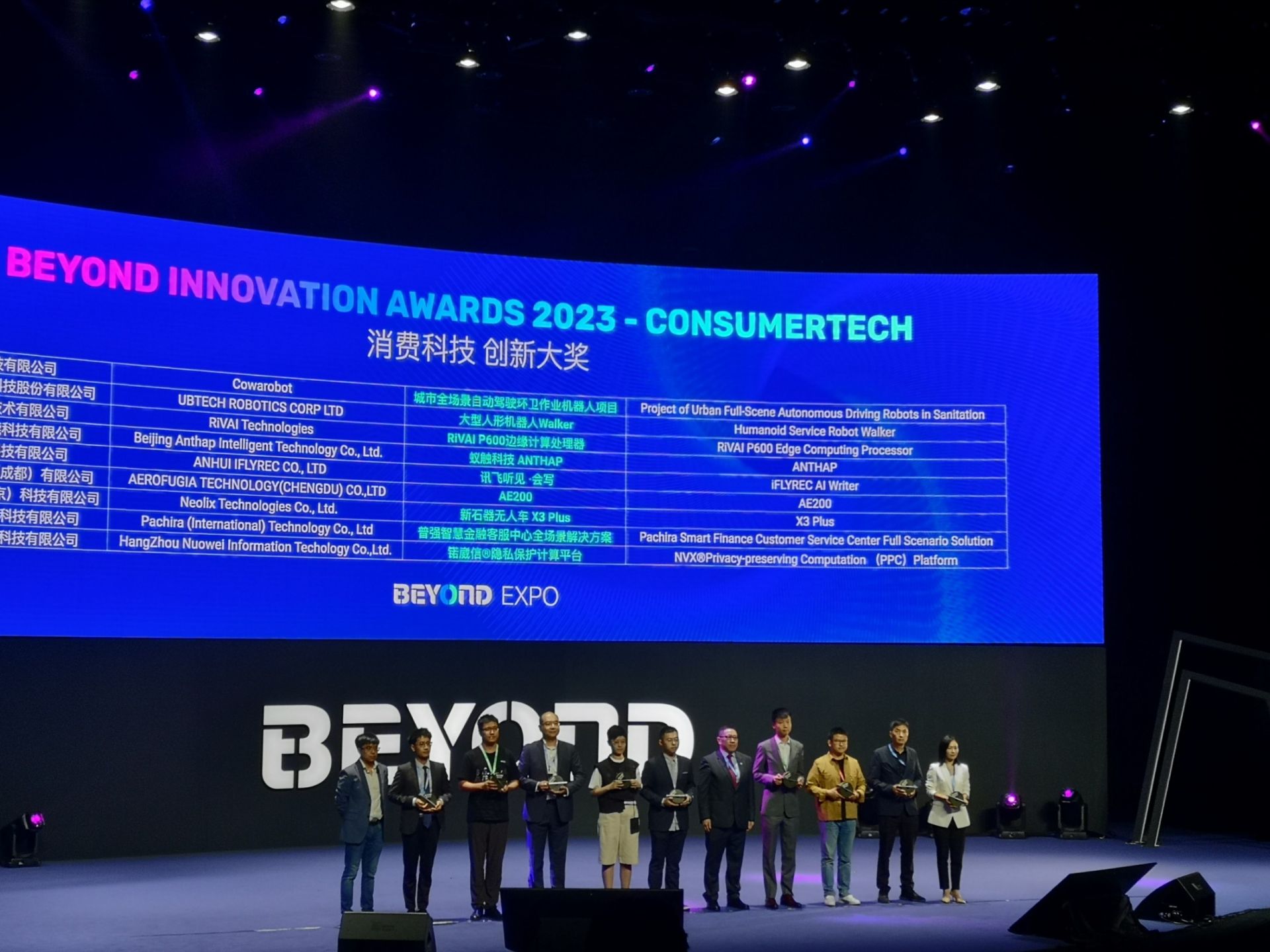 【BEYOND国际创新科技博览会】-普强荣获BEYOND AWARDS 消费科技创新大奖