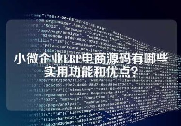 小微企业ERP电商源码有哪些实用功能和优点？
