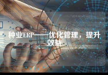 种业ERP——优化管理，提升效益