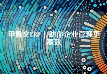 甲骨文ERP | 助你企业管理更高效