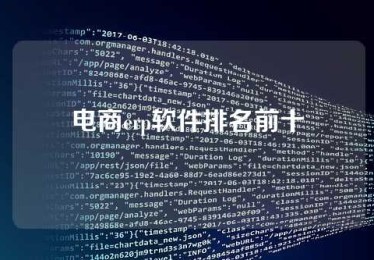 电商erp软件排名前十