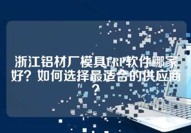 浙江铝材厂模具ERP软件哪家好？如何选择最适合的供应商？