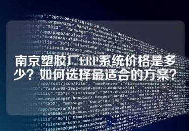 南京塑胶厂ERP系统价格是多少？如何选择最适合的方案？