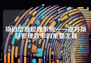 项目信息管理系统——提升项目管理效率的重要工具