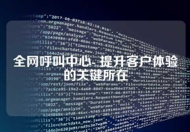 全网呼叫中心- 提升客户体验的关键所在