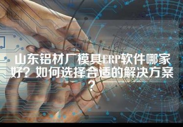山东铝材厂模具ERP软件哪家好？如何选择合适的解决方案？