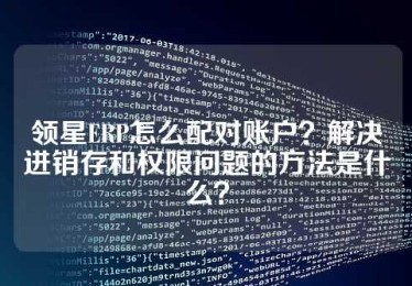 领星ERP怎么配对账户？解决进销存和权限问题的方法是什么？