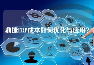 鼎捷ERP成本如何优化与应用？