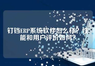 钉铛ERP系统软件怎么样？性能和用户评价如何？
