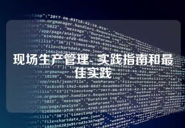 现场生产管理- 实践指南和最佳实践