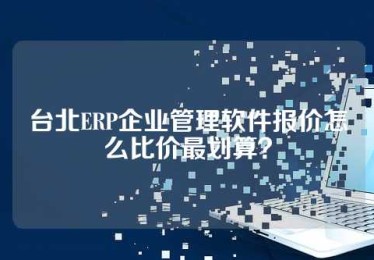 台北ERP企业管理软件报价怎么比价最划算？
