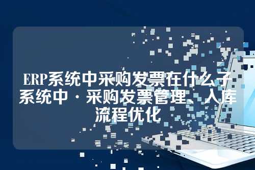 ERP系统中采购发票在什么子系统中·采购发票管理、入库流程优化
