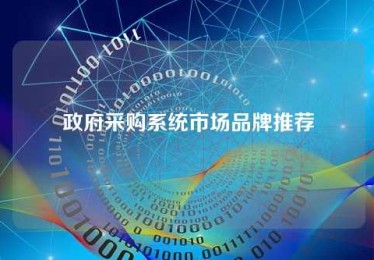 政府采购系统市场品牌推荐