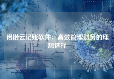 诺诺云记账软件,高效管理财务的理想选择 诺诺云记账软件,高效管理财务的理想选择