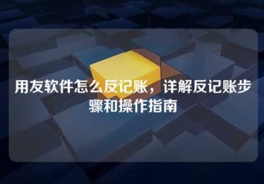 用友软件怎么反记账,详解反记账步骤和操作指南 用友软件怎么反记账,详解反记账步骤和操作指南