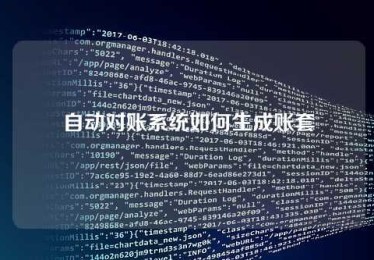 自动对账系统如何生成账套 自动对账系统如何生成账套