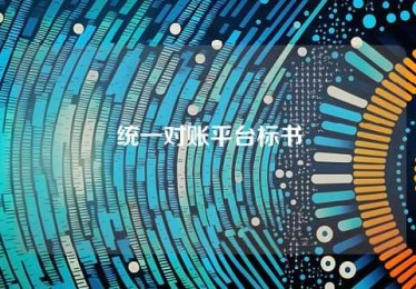 统一对账平台标书 统一对账平台标书