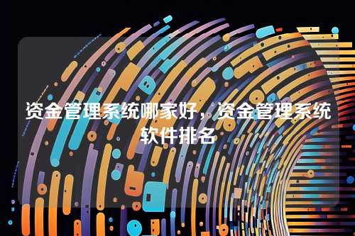 资金管理系统哪家好,资金管理系统软件排名