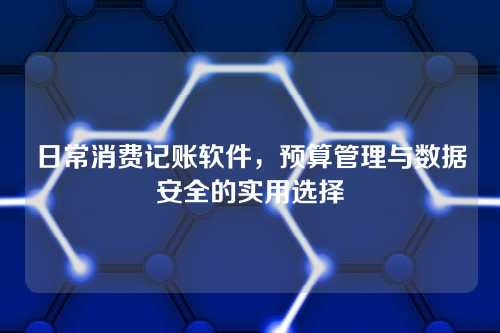 日常消费记账软件,预算管理与数据安全的实用选择