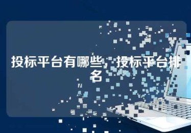 投标平台有哪些，投标平台排名