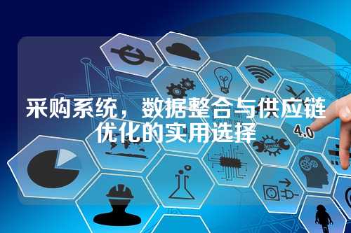 采购系统,数据整合与供应链优化的实用选择