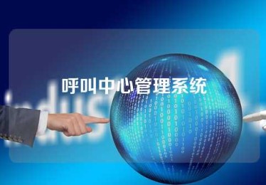 呼叫中心管理系统