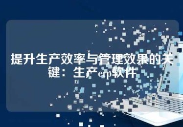 提升生产效率与管理效果的关键：生产erp软件