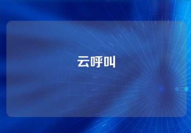 云呼叫