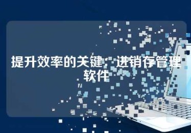 提升效率的关键：进销存管理软件